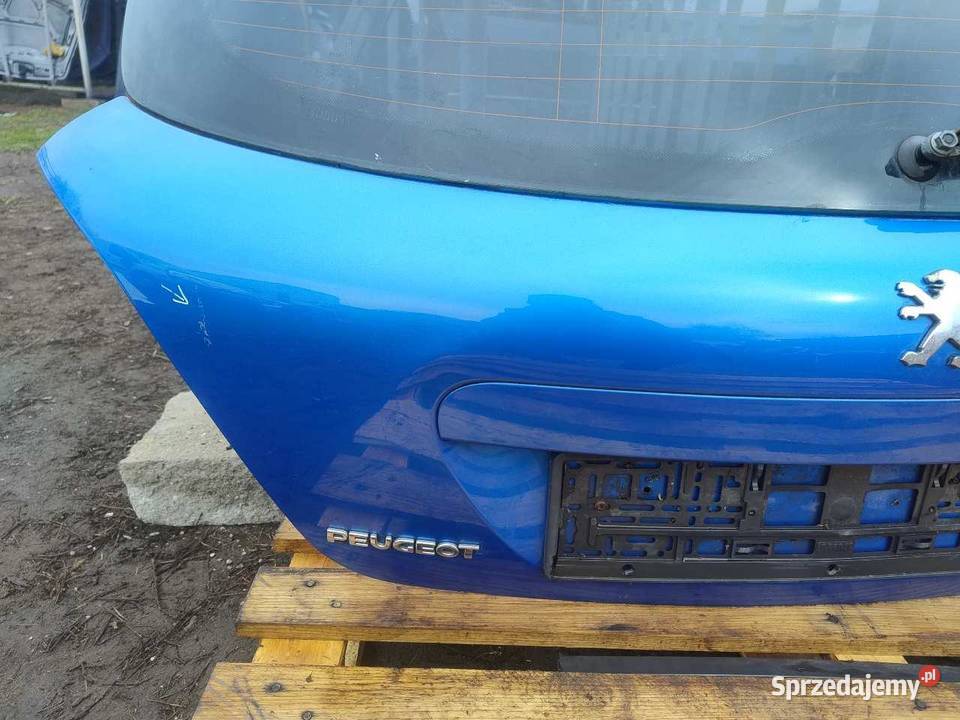 KLAPA BAGAŻNIKA KMFD PEUGEOT 207 osobowe
