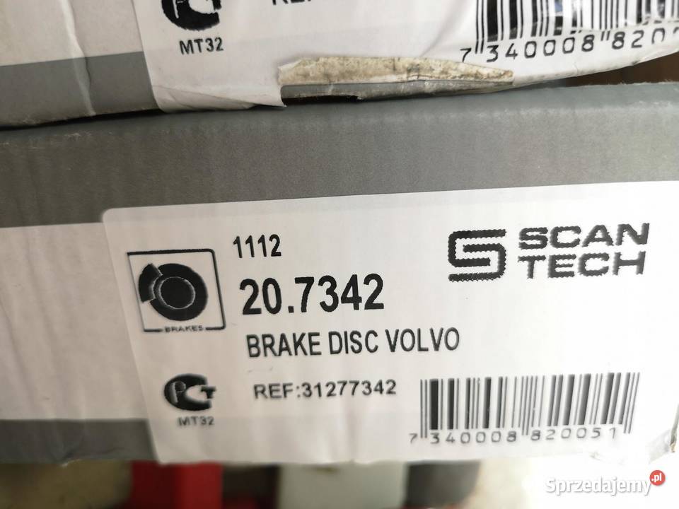 TARCZE HAMULCOWE PRZÓD 2 VOLVO XC60 20 32 09 osobowe sprzedam