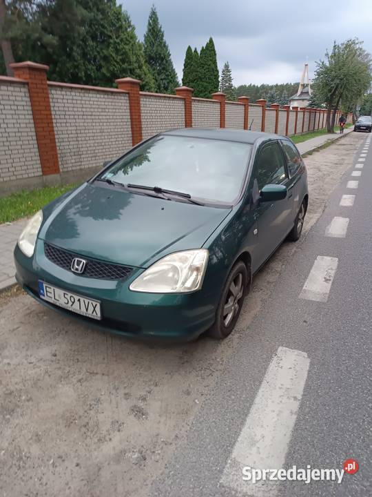 Honda Civic VII benzyna+LPG Warszawa sprzedam