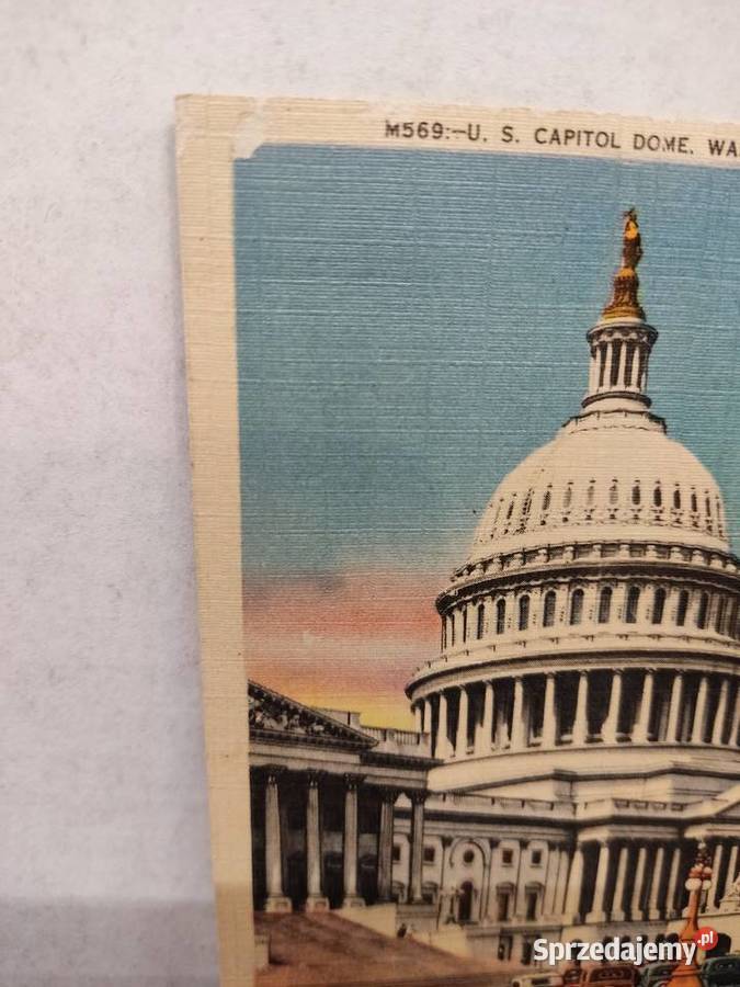 Pocztówka widokówka Kapitol Stanów Zjednoczonych opolskie Głuchołazy
