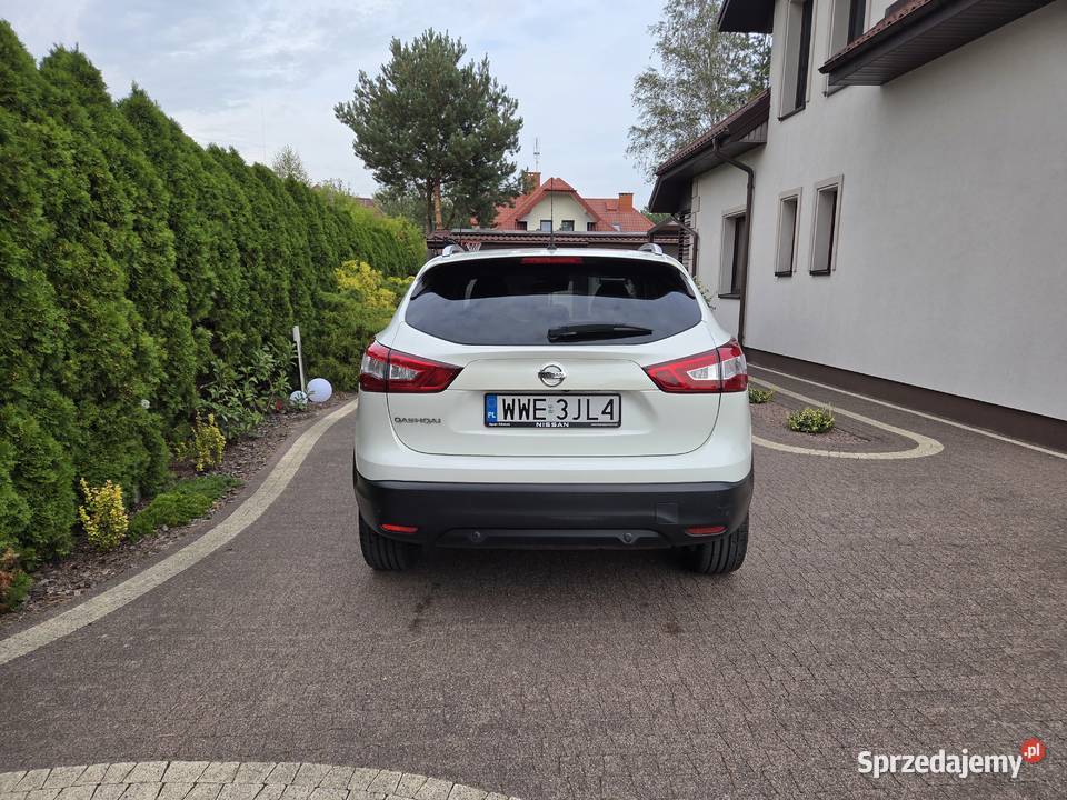Nissan Qashqai 2016 52000 przebiegu mazowieckie Łochów