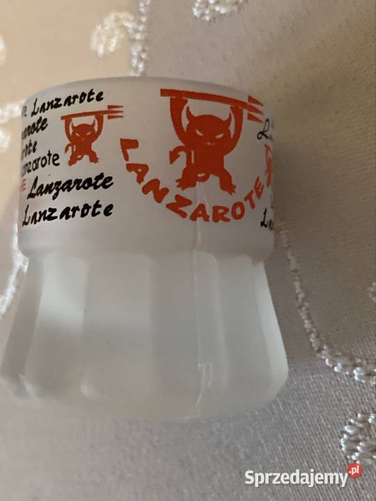 Kieliszek Souvenir Lanzarote Szkło Mrożone z Czerwionka-Leszczyny