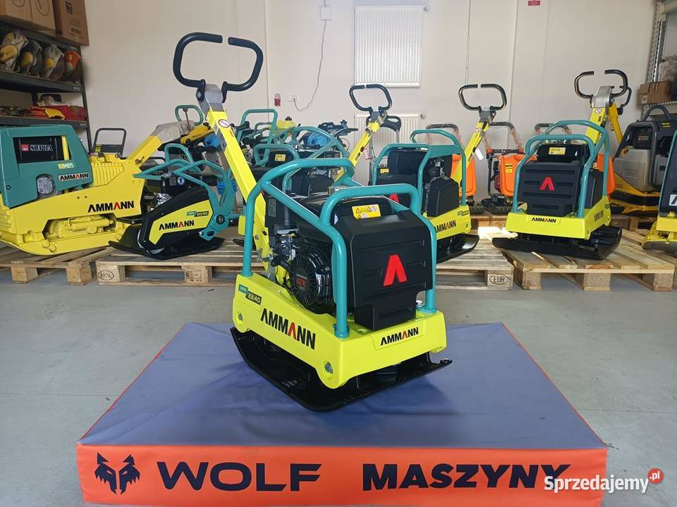 ZAGĘSZCZARKA REWERSYJNA AMMANN APR 2240 NOWA Trzebnica