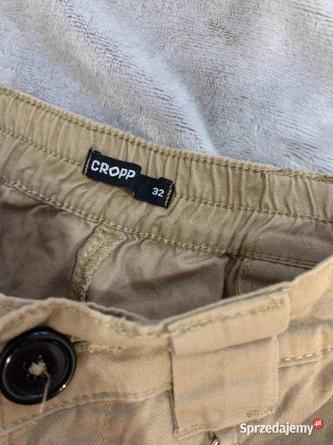 Spodnie cargo dresy joggery z łańcuchem Cropp Jasło