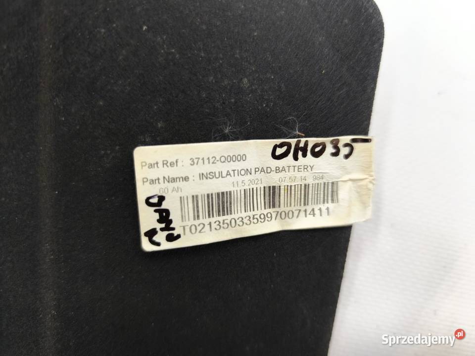 OBUDOWA AKUMULATORA HYUNDAI BAYON 37112Q0000 osobowe