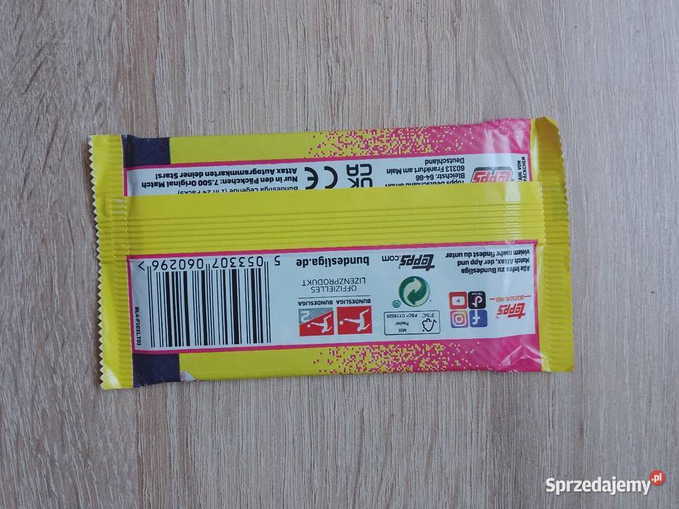 Karty piłkarskie Bundesliga 20222023 Chrzanów