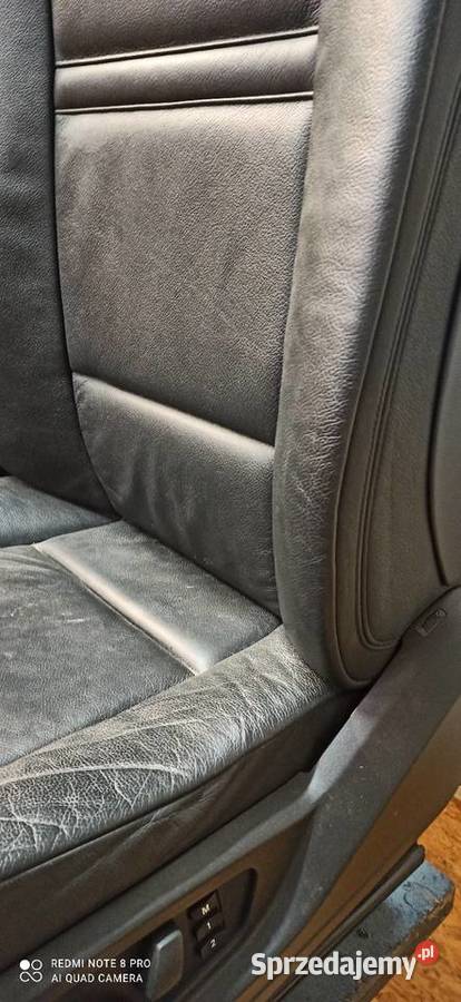 Fotele Bmw eE70 X5 fotel kierowcy fotel pasazera Fotele i kanapy Pabianice sprzedam