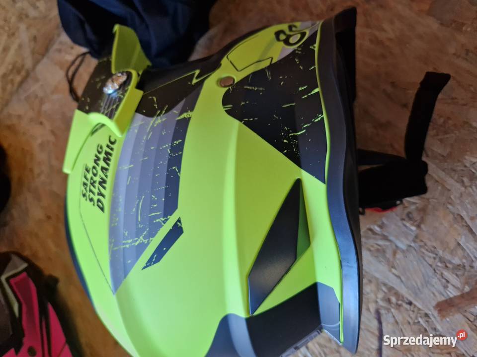 KASK MOTOCYKLOWY SKUTER QUAD ghb CROSS