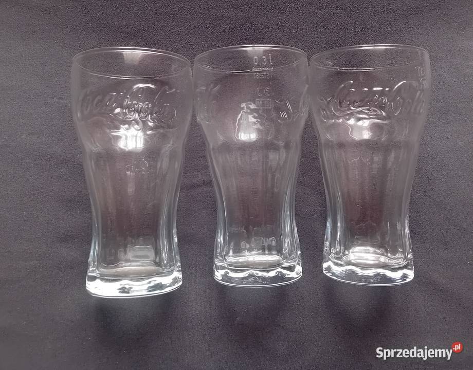 3 szklanki Coca Cola 03 L Producent Rastal