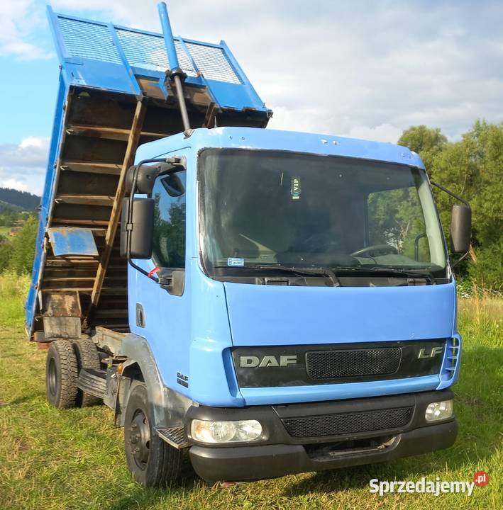 Daf lf 45 2003 umowa tarczki małopolskie Mszana Górna