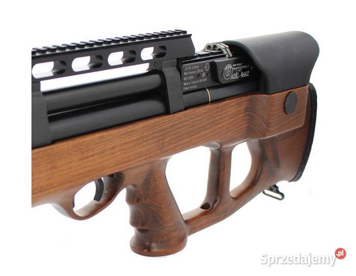 Wiatrówka PCP Hatsan AirMax tłumik QE 45 mm Trzcianka sprzedam