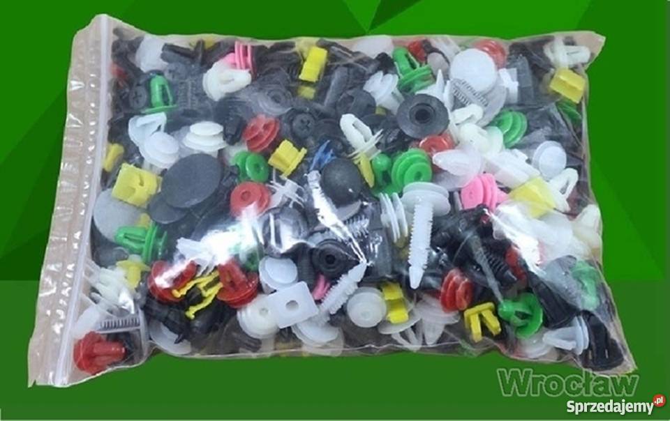 Spinki zatrzaski montażowe mix 500 sztuk HIT Wrocław