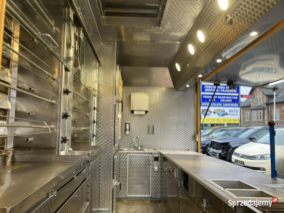 Fiat Ducato Autosklep Autogrill Gastronomiczny ABS Syców