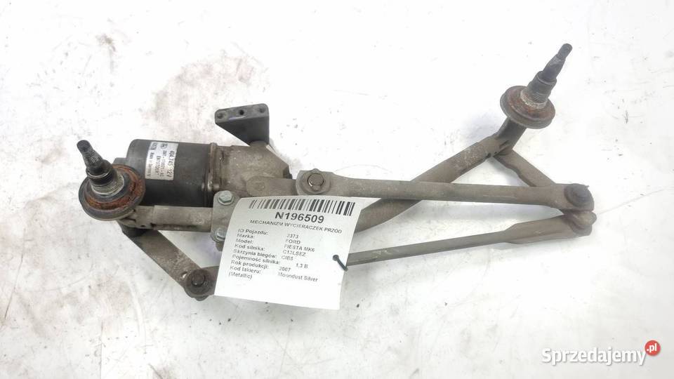 MECHANIZM WYCIERACZEK PRZÓD FORD FIESTA MK6 Lipno sprzedam