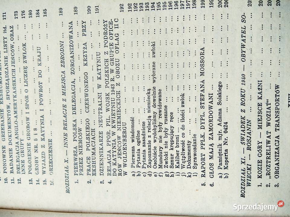 Zbrodnia katyńska książki unikatowe antykwariat Warszawa