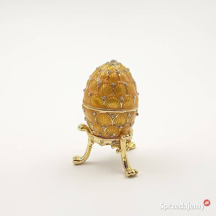 Jajko jajo faberge pojemniki szkatułka Szkatułki i pudełeczka Zawiercie