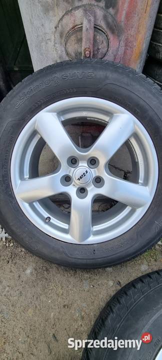 Komplet alufelg Mazda 5x1143 R17 ET42 5J Błażowa sprzedam