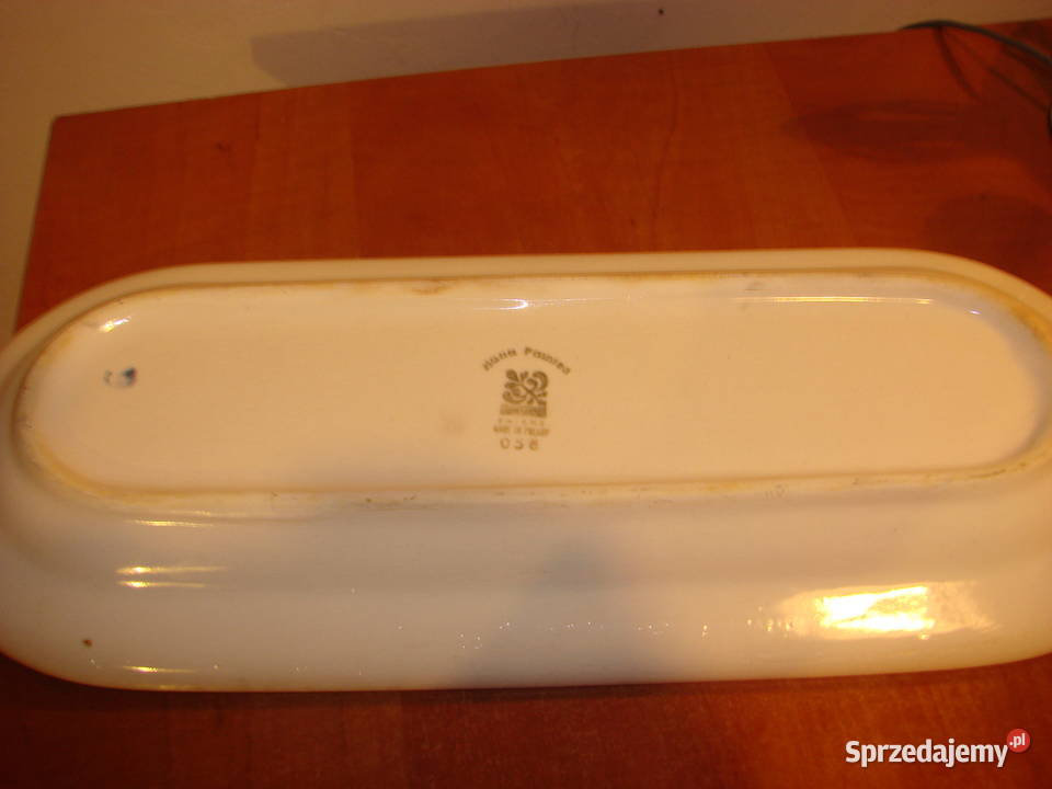 Włocławek stary fajansowy półmisek pomorskie Pruszcz Gdański