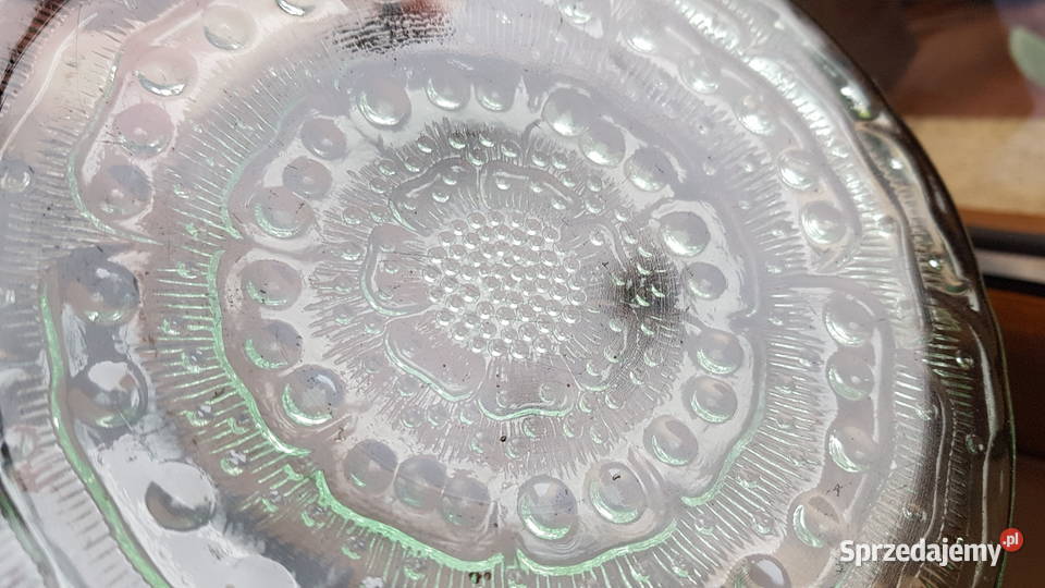 Talerzyk Flora 2 ok 165 Ząbkowice kolorowe szkło Dąbrowa Górnicza