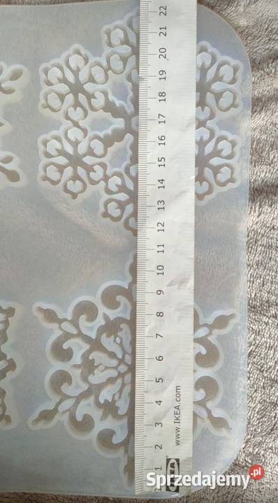 Duża forma silikonowa śnieżynki gwiazdki śnieg śląskie Tarnowskie Góry