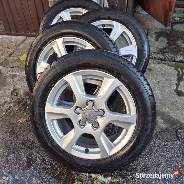 KOŁA FELGI ALUMINIOWE AUDI 16 5112 aluminiowe Opatów