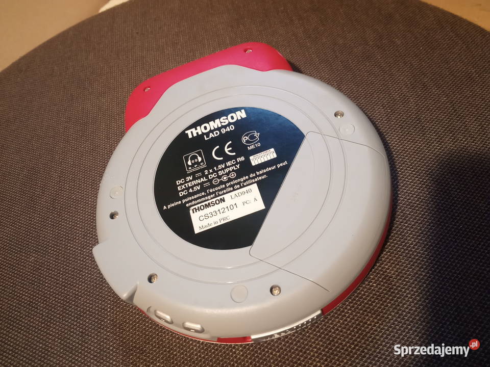 THOMSON LAD940 nie odczytuje płyt Poznań