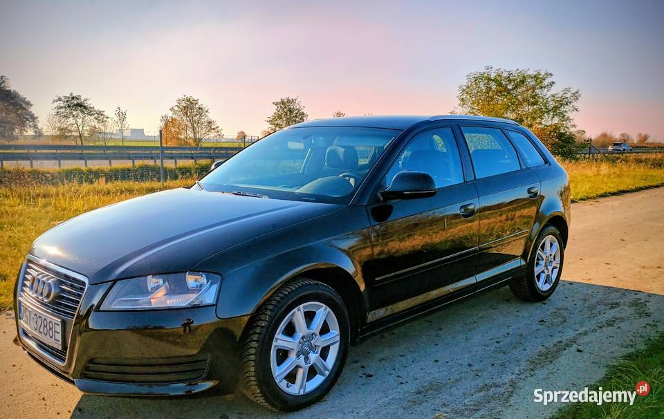 Audi A3 Sportback TDI KlimaTronic Nowe Opony Rok produkcji 2010 A3 Stargard