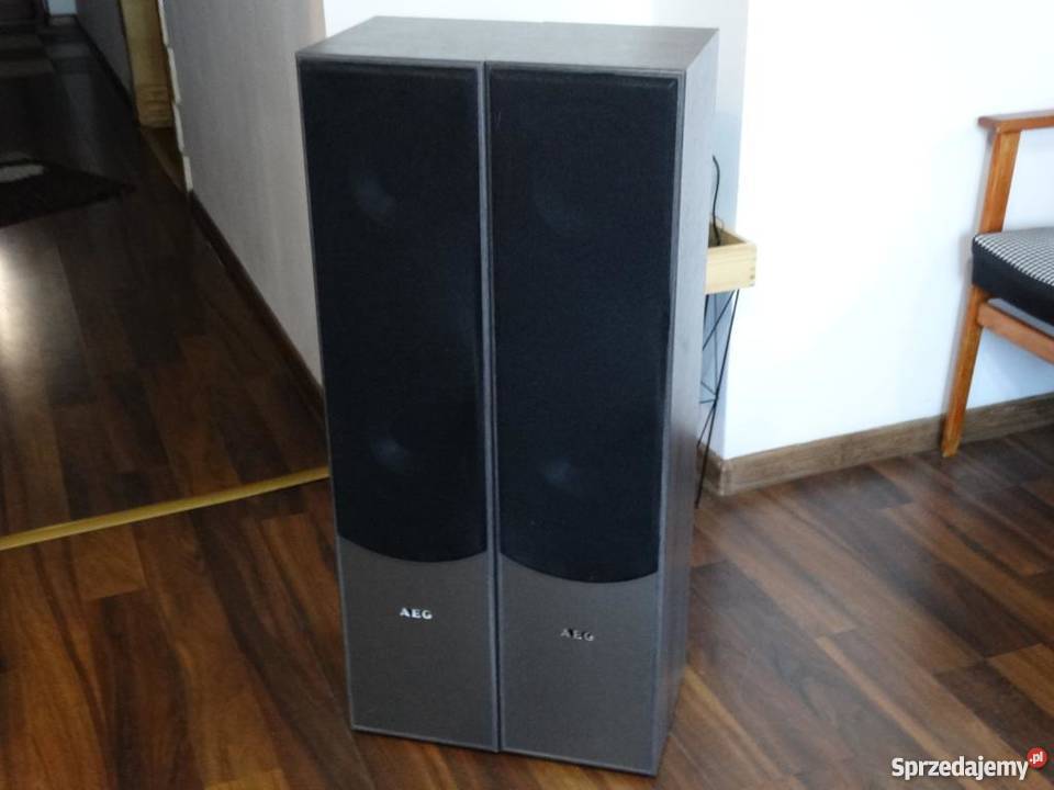 Mocne i ładne kolumny AEG 2 x 500 wat WYSYŁKA Jasło