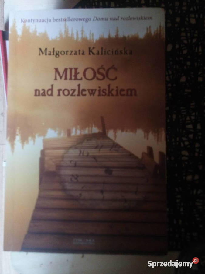 Miłość rozlewiskiem Małgorzata Kalicińska literatura piękna - proza polska mazowieckie Warszawa sprzedam
