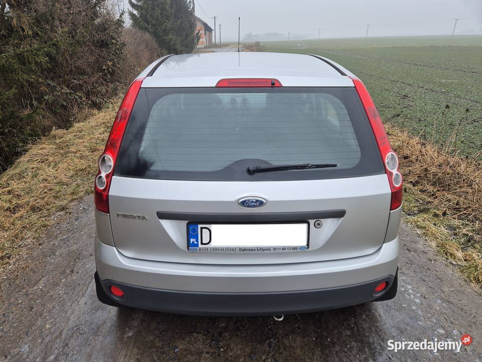 Ford Fiesta Mk6LIFTModel 2007 5Dzwiowy 128 Rok produkcji 2006 dolnośląskie Legnica