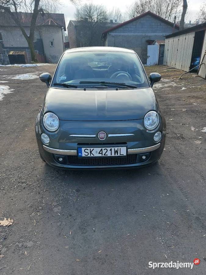 Fiat 500 12 8V Lounge szary Fiat Katowice