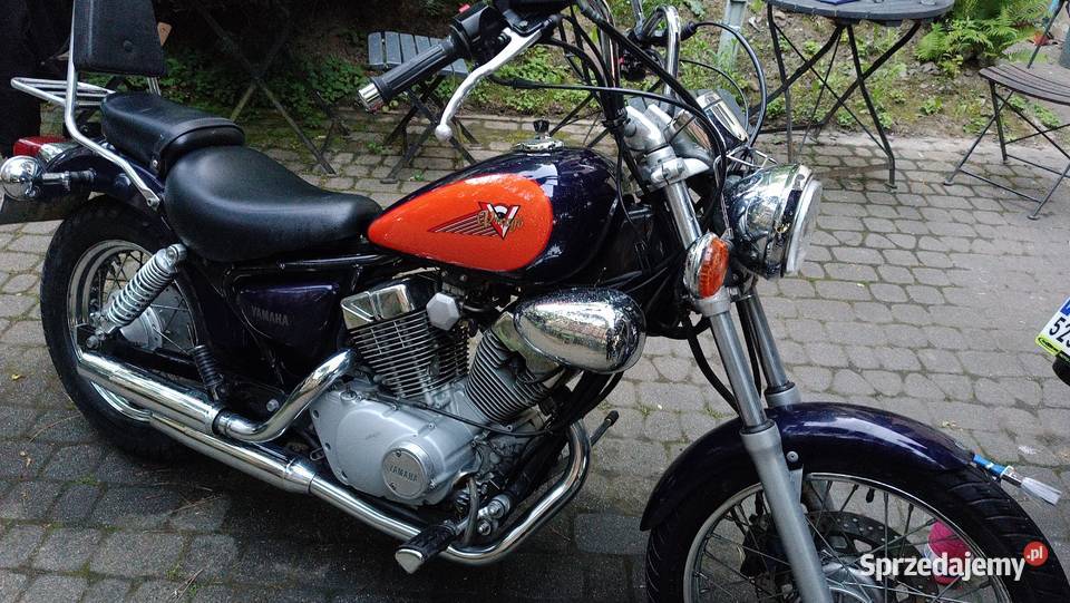 Virago 125 2001 przebieg 14500 oparcie kufer Kraków