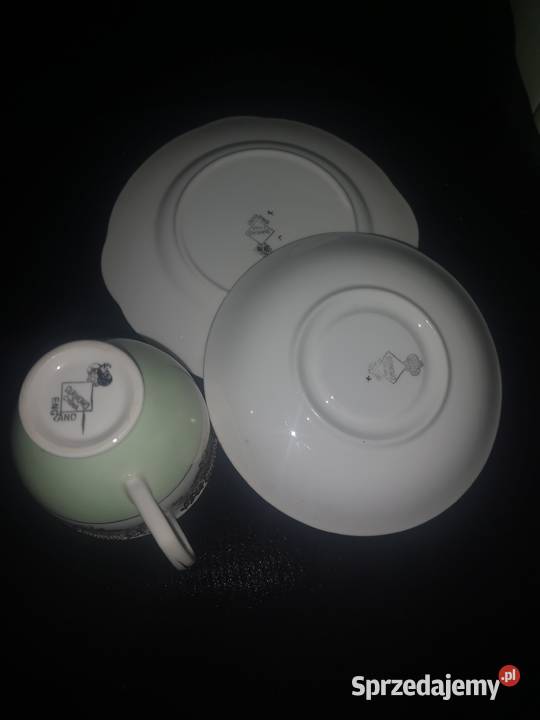 Filiżanka z talerzykiem DIAMOND ENGLAND Gdańsk