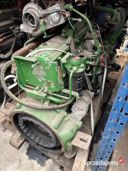 John Deere 6068HF485 PowerTech Plus 68 l Silnik wielkopolskie Jastrzębniki sprzedam