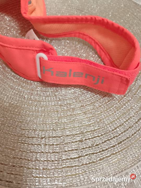 Neonowy daszek sportowy do tenisa opaska Top Galanteria i dodatki