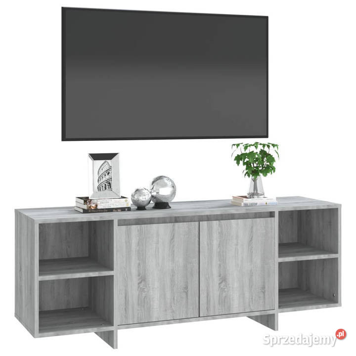 Szafka pod TV szary dąb sonoma 130x35x50 Warszawa sprzedam