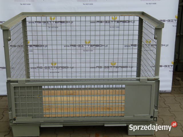 Wynajem dzierżawa UIC gitterbox paleta metalowa Ceków-Kolonia
