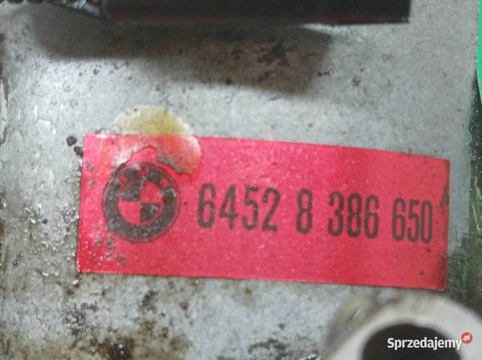 SPRĘŻARKA KLIMATYZACJI 8386650 19 8V Bmw Seria 3 osobowe