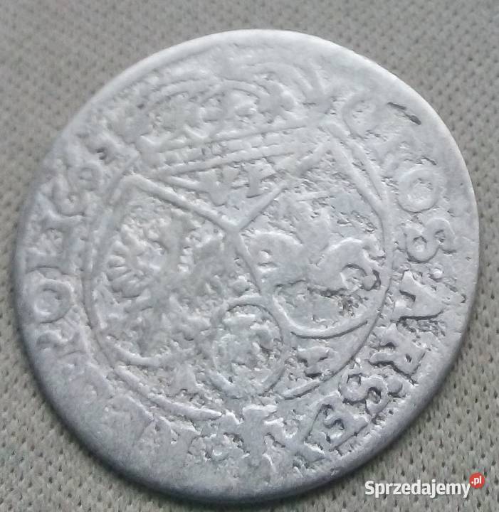 SZOSTAK1665 rSREBRO JAN KAZIMIERZ