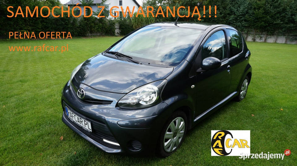 Toyota Aygo z Niemiec Gwarancja I 20052014 Hatchback Zielona Góra