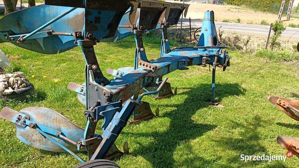 Pługi 3 obrotowe Ransomes 211 31 overum lemken nieuszkodzony Pługi Bychawa sprzedam