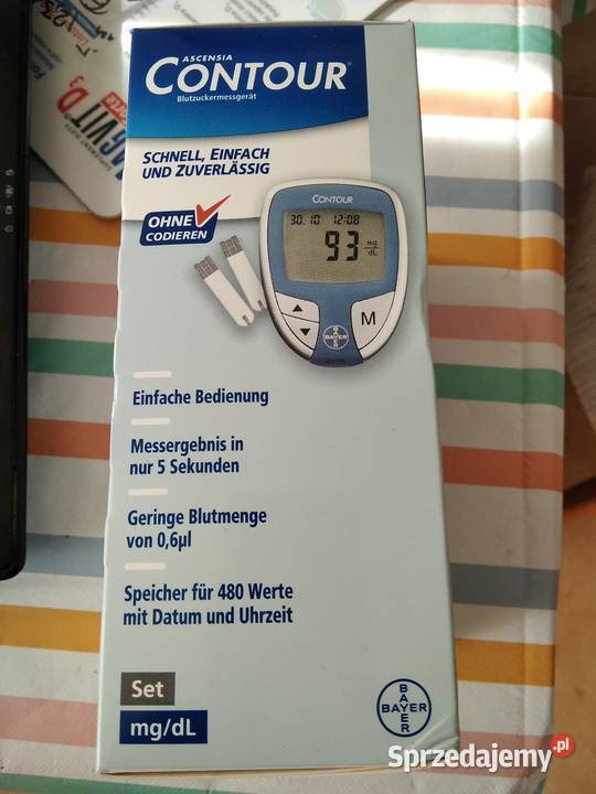 Glukometr Contour Zdrowie i Uroda Poznań