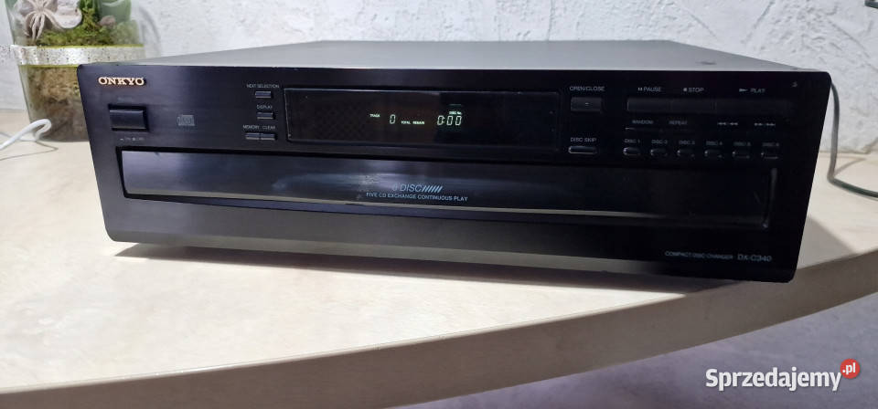 ONKYO DXC340 zmieniarka 6 cd DX C340 CD player Międzychód