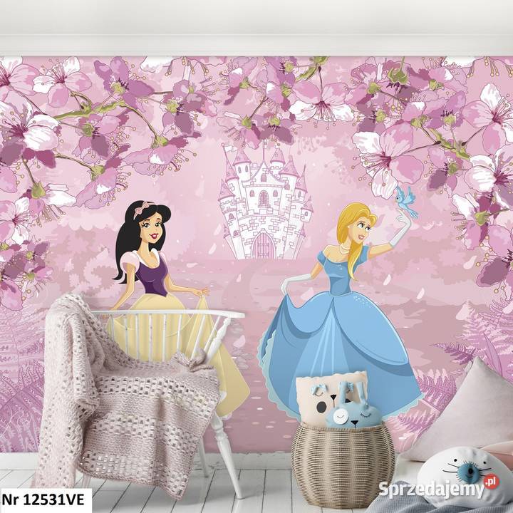 Tapeta fototapeta Księżniczki dziewczynki Leszno sprzedam