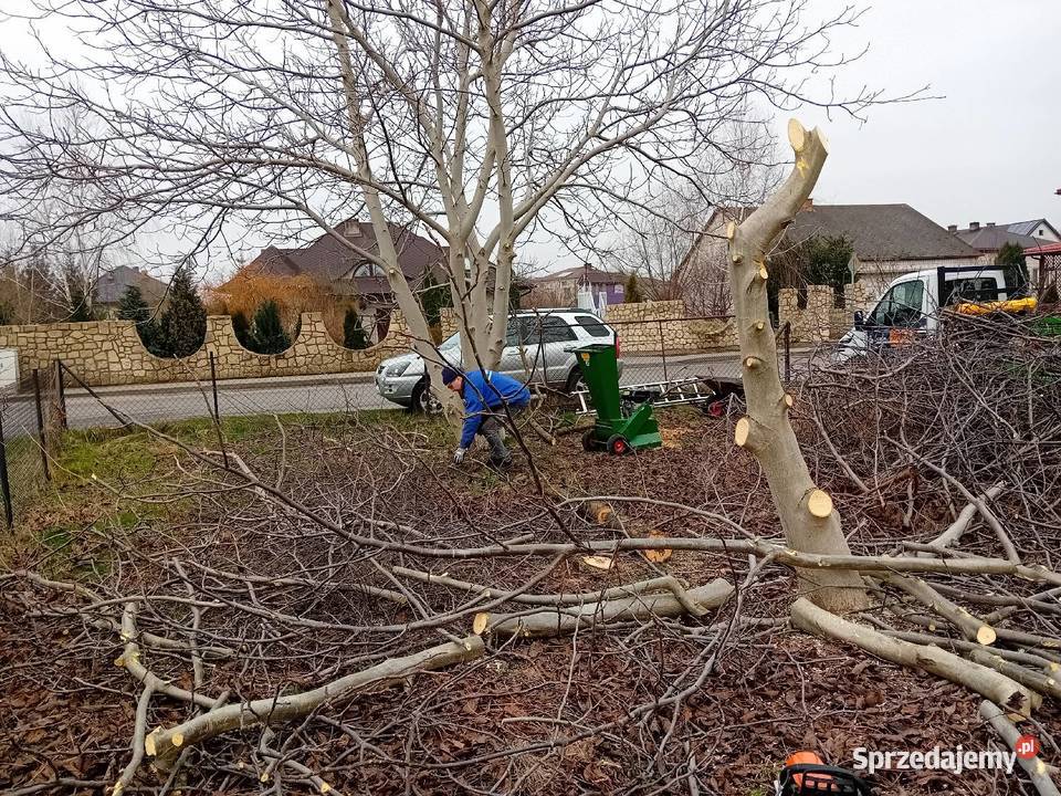 Usługi rębakiem sprzątanie działekkoszenie trawy lubelskie