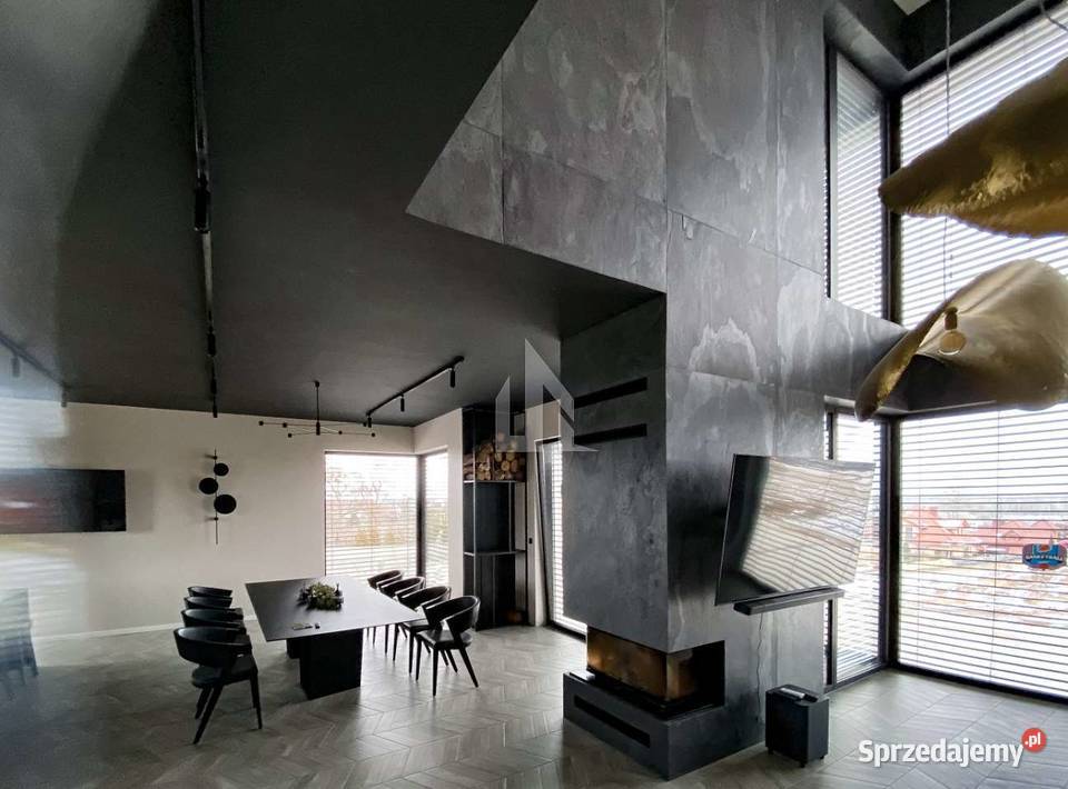 Czarny fornir kamienny w dużych rozmiarach Bielany Wrocławskie