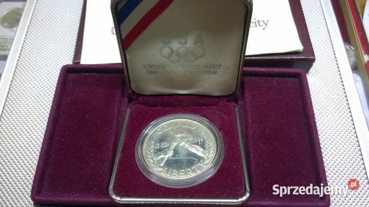 MONETA 1 dolar 1988 Igrzyska XXIV Olimpiady Seul