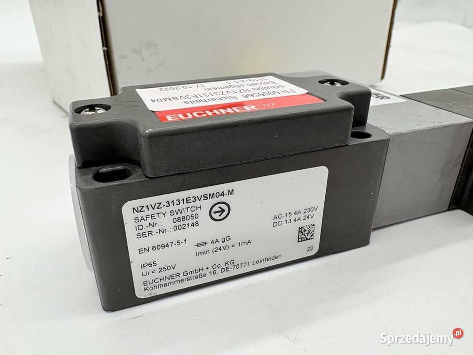 Euchner NZ1VZ3131E3VSM04M 088050 Safety switch