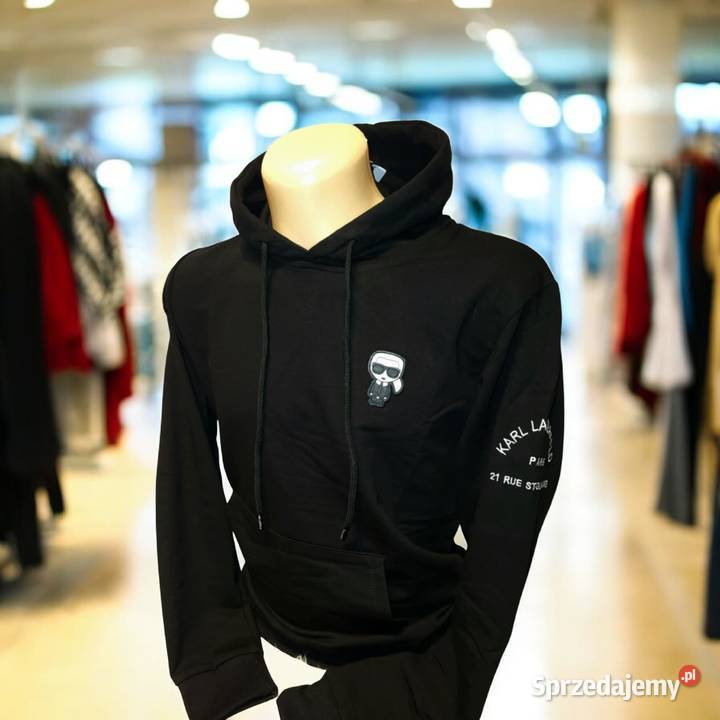 Bluza bawełniana z kapturem Karla Lagerfelda podlaskie Białystok sprzedam