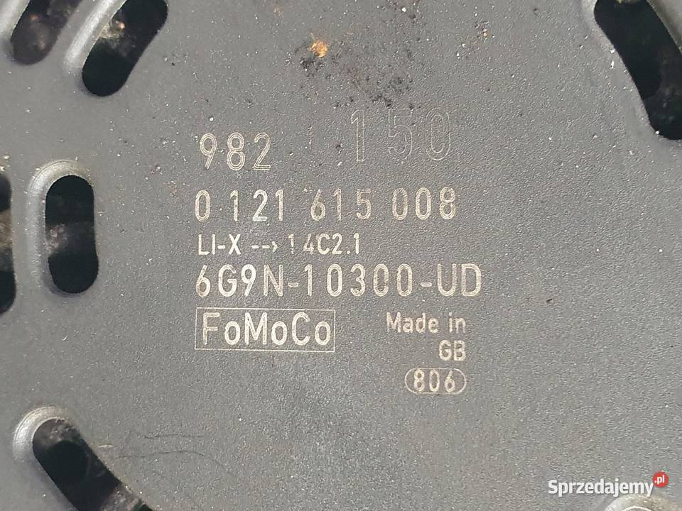 ALTERNATOR Ford S 18 TDCI 0121615008 Chełm
